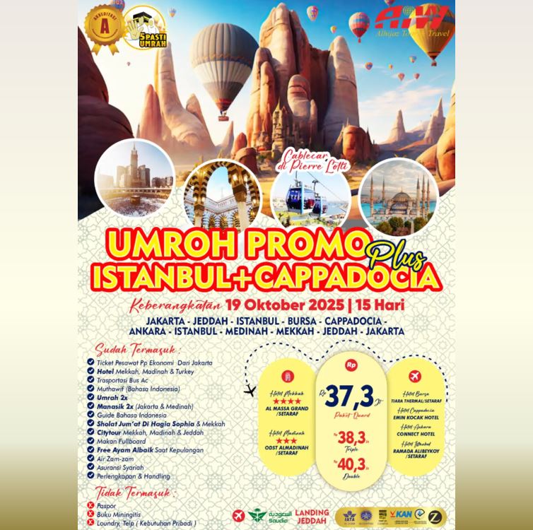 UMROH PROMO TURKI ISTANBUL