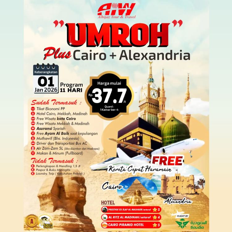 UMROH CAIRO ALEXANDRIA