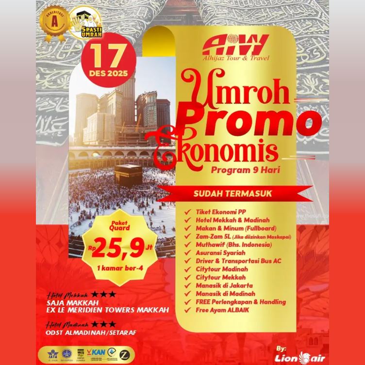 umroh promo 17 desember