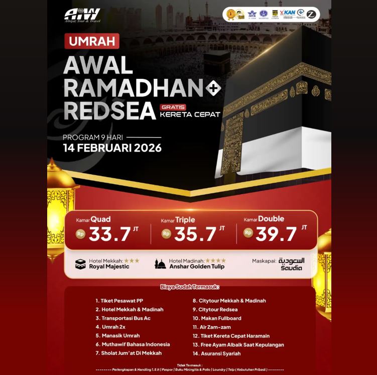 UMROH AWAL RAMADHAN + REDSEA