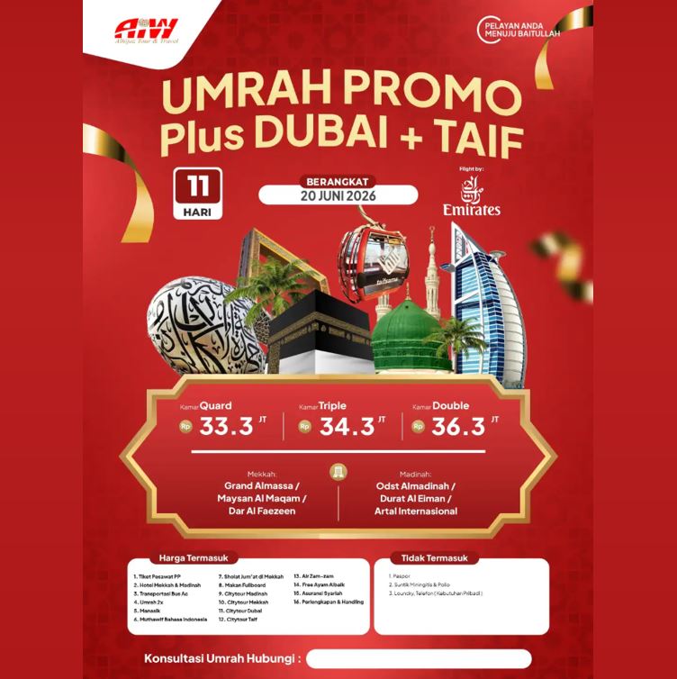 UMROH PROMO DUBAI TAIF