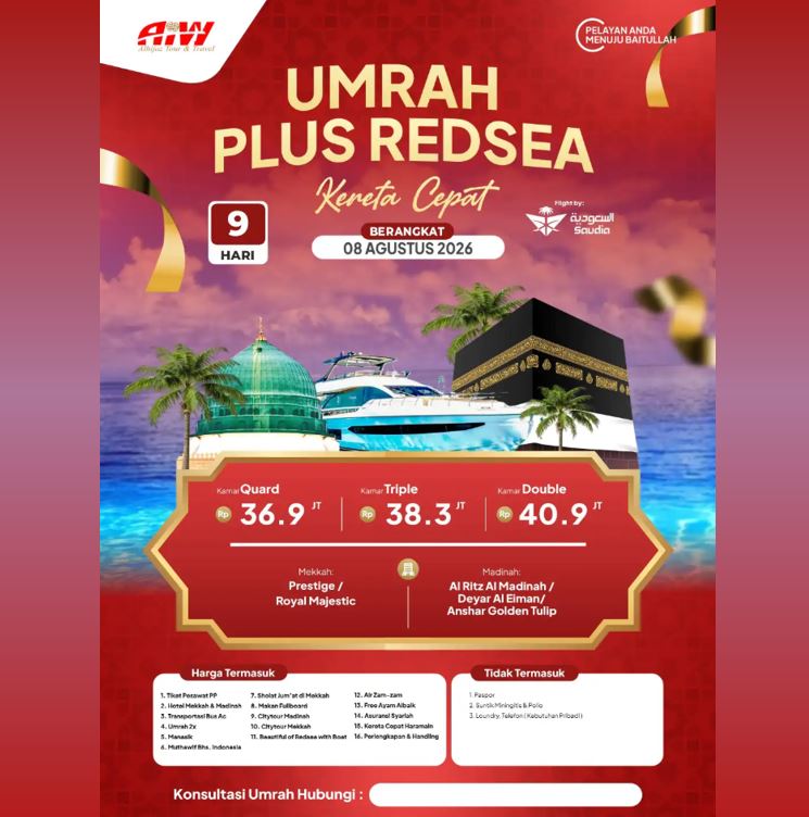 UMROH REDSEA KERETA CEPAT
